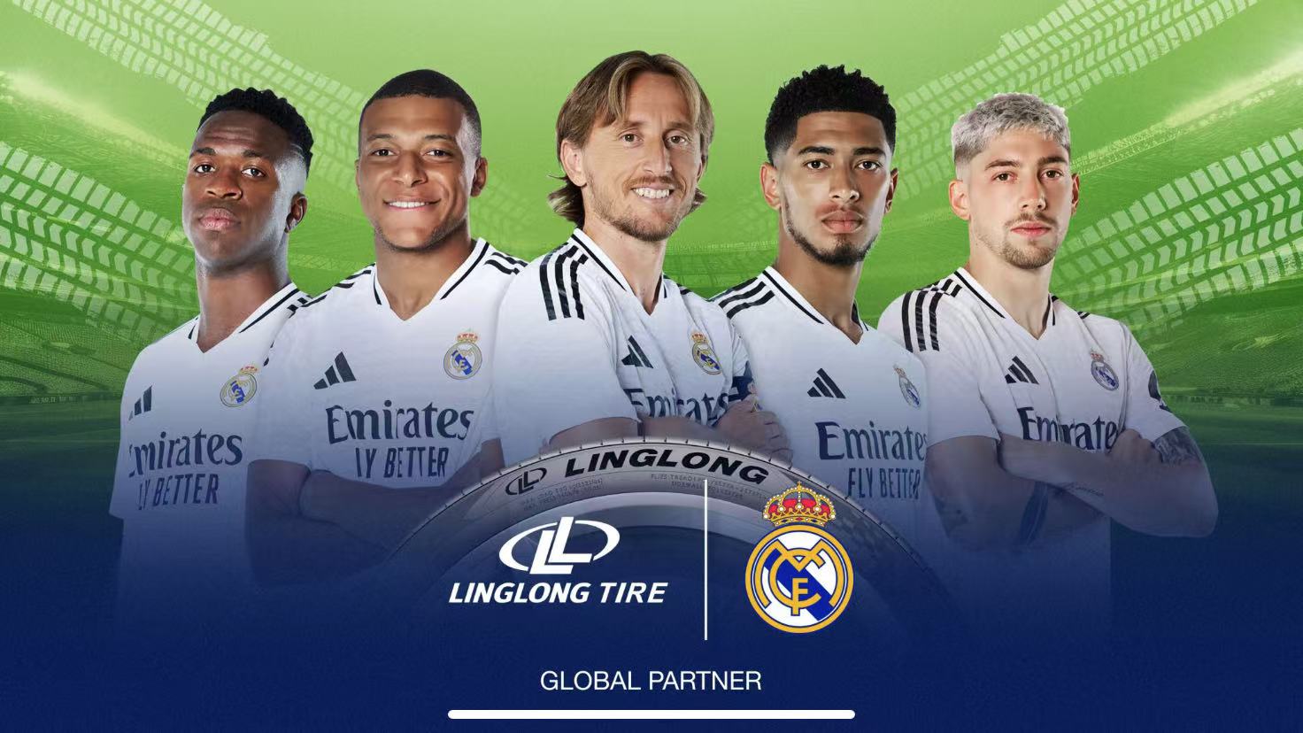 Linglong Tire rəsmi olaraq Real Madridin qlobal tərəfdaşına çevrilir